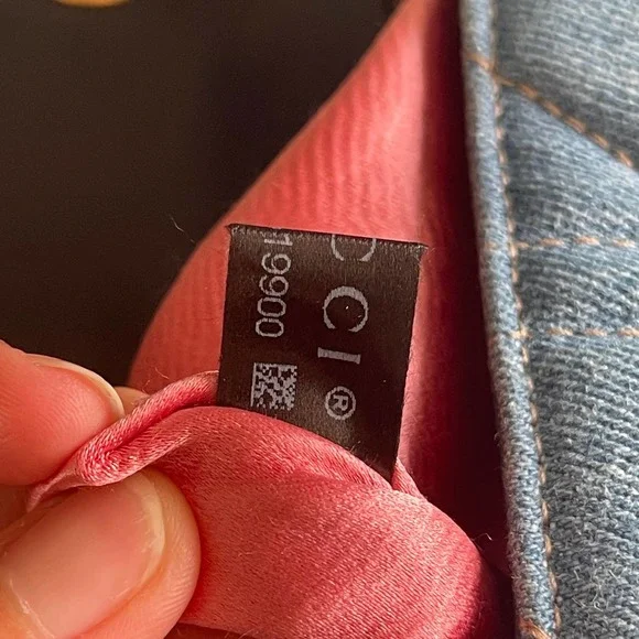 ❌SOLD❌Gucci GG Marmont Denim Pearl Small Flap Bag - Picture 14 of 14